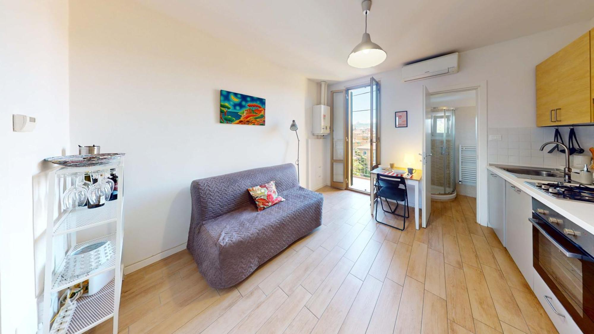 Appartamento Accogliente Con Vista San Luca Bologna Exterior foto